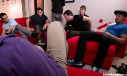 Hardcore Bound Gangbangs action with a MILF Simone Sonay