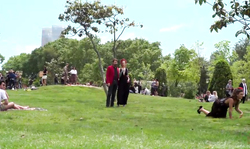 Nasty and bitchy Julia Roca is trying the real disgrace