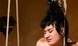 Humiliated slut Karma gets her clit bonded in hardcore way