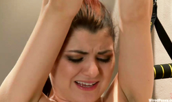 Horny Wired Pussy domina Lux Leota shocked a fully naked slut Rain DeGrey