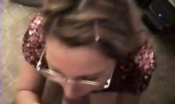 Perfect housewife teacher blows a wiener like a pornstar