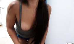 Japanese teen slut Morgan Lee loses her interracial virginity