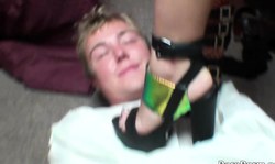 Alex Chance and Marilyn Moore shows their tits and blowjob skills