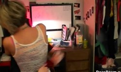 Holly Marie Bryn and McKenzee Miles are trying to find some cocks