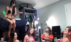 Melissa May and Kimmy Granger shows off their goods