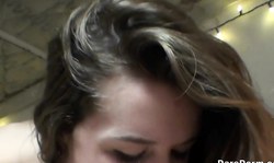 Olivia Kasady and Alex Mae are sucking huge sausages