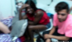 Busty coeds Zoe Wood, Alice Lighthouse and Liz Leigh fucks with random guys