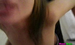 Horny Birds Kali Karr, Jamie and Jenny Rae are enjoying dirty sex on the party