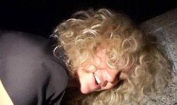 Curly blonde from the 90's Anastasia Kessler back for more anal sex